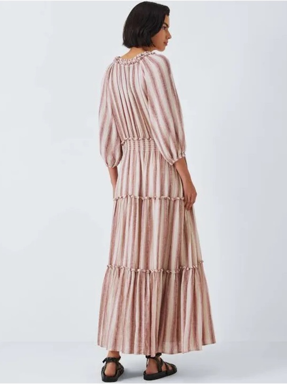 Rails Pink and Cream Striped Maxi Dress - Picture 9 of 9